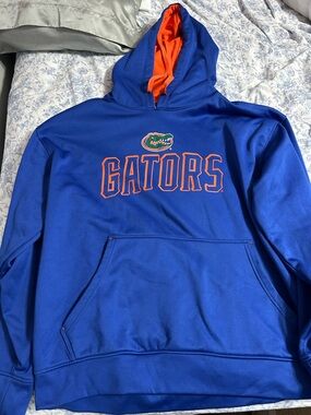 Men’s Champion Florida Gators Royal Blue Hoodie with Orange Accents